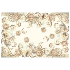 TAG HOUSE Tovaglia Sole Luna Beige