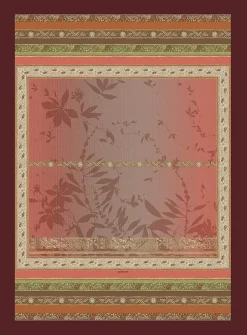 Tappeto arredo da interni Bassetti Granfoulard Malve R1 rosso antiscivolo