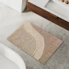 Tappeto Bagno Ankara sabbia Carrara 50x80: Morbidezza Effetto Spa
