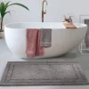 Tappeto Bagno Gabel Atmosfera Grigio 70x140 | Morbido e elegante