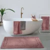 Tappeto Bagno Gabel ATMOSFERA | Malva 100% cotone 70x140