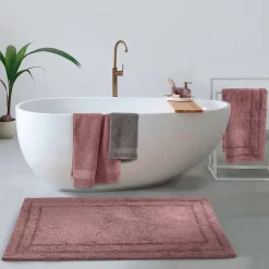 Tappeto Bagno Gabel ATMOSFERA | Malva 100% cotone 70x140