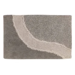Tappeto bagno in spugna pesante 1500 gr ANKARA 50x80 caffè con antiscivolo