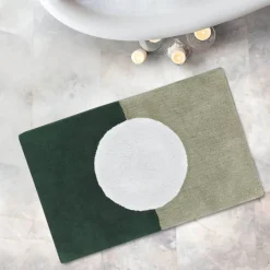 Tappeto bagno scendidoccia Carrara OTTAWA verde 70x110