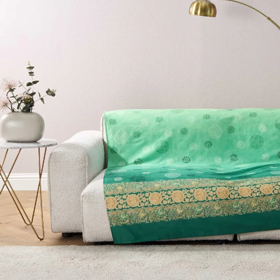 Telo Arredo Bassetti Granfoulard Pallavicino V1 Verde Oliva – 180x270 cm