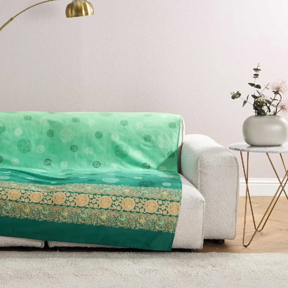 Telo Arredo Bassetti Granfoulard Pallavicino V1 Verde Oliva – 180x270 cm