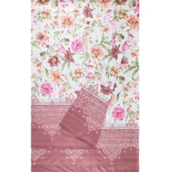 Telo Arredo Bassetti Granfoulard Casablanca P1 - Eleganza floreale Malva