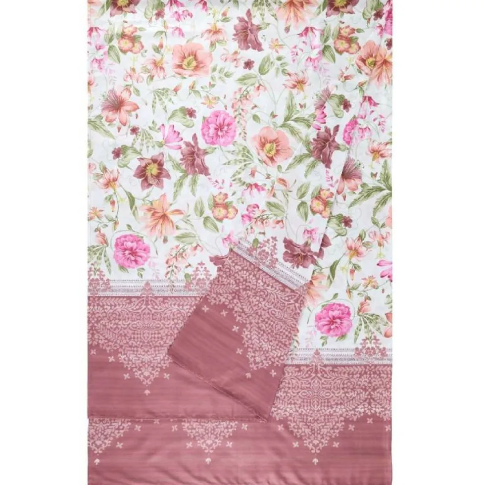 Telo Arredo Bassetti Granfoulard Casablanca P1 - Eleganza floreale Malva