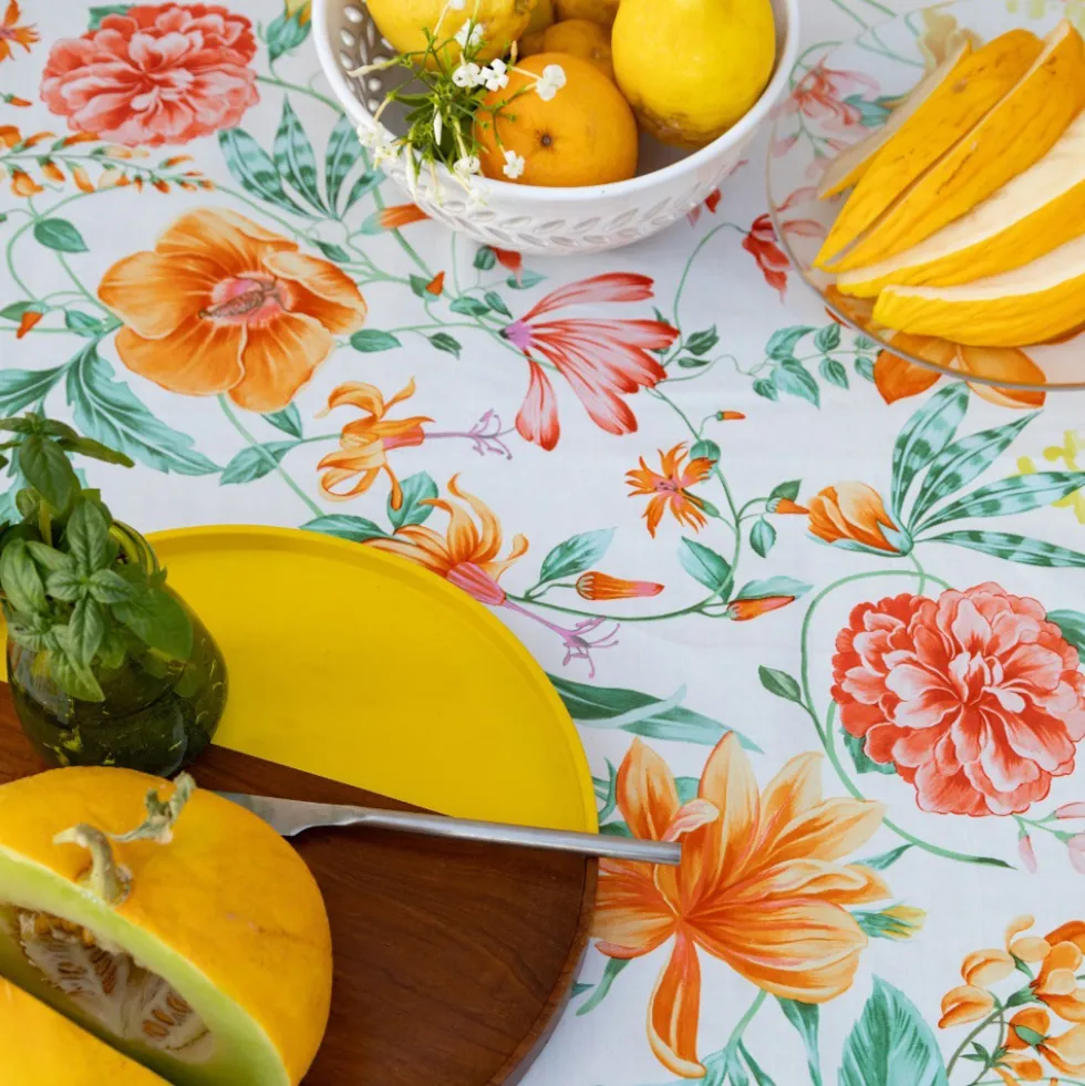 Telo Arredo Bassetti Granfoulard Casablanca Y1 Giallo Oro - 350x270 cm