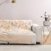 Telo Arredo Bassetti Granfoulard Ibiscus Tattoo 41 270x270 cm - Crema Albicocca