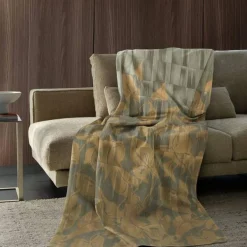 Telo arredo copridivano in cotone GABEL Pattern Avana