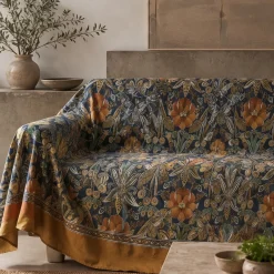 Telo arredo copritutto in cotone 180x270 cm GABEL MAGIA antracite