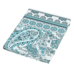 Telo Arredo Fazzini Samarcanda Raso 180x290 azzurro