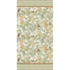 Telo arredo foulard copritutto in puro cotone GABEL Calma verde