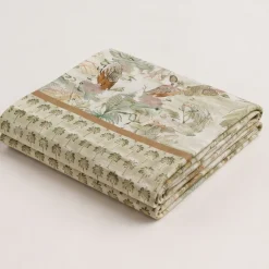 Telo arredo foulard copritutto in puro cotone GABEL Calma verde