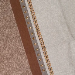 Telo arredo in raso copritutto Borbonese POSH nocciola