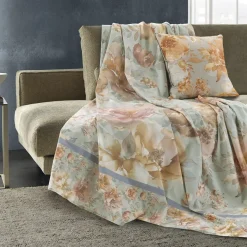 Telo GABEL 100% cotone Poesia nuvola 180x270 e 270x270 cm | Copritutto