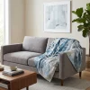 Tenda Copritutto Telo arredo SILIA Foulard stiro facile Coralli blu