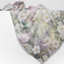 Tenda Copritutto Telo arredo HELEN Foulard stiro facile floreale rosa