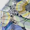 Tessuto a metro in cotone Missoni Home Sally floreale bluette 170 h. 295