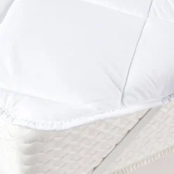 Topper economico Coprimaterasso imbottito in microfibra Hotel con elastici