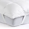 Topper matrimoniale imbottito effetto piuma Prestige 165x200