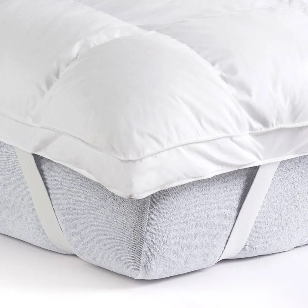 Topper matrimoniale imbottito effetto piuma Prestige 165x200