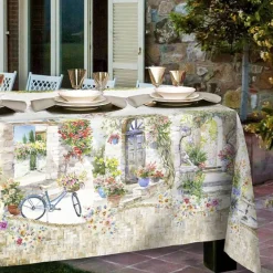 Tovaglia 100% Cotone TESSITURA RANDI Borghetto