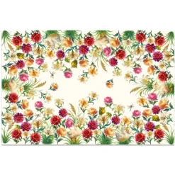 Tovaglia in puro cotone TAG HOUSE Pittorico floreale