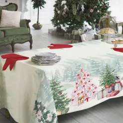 Tovaglia Natale RANDI in cotone JUNIPER Festività