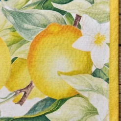 Tovaglia NO STIRO Antimacchia LIMONI Idrorepellente