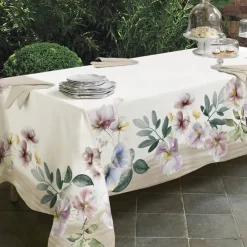 Tovaglia Randi rettangolare 150x270 Bouquet Floreale - Eleganza per la Tavola