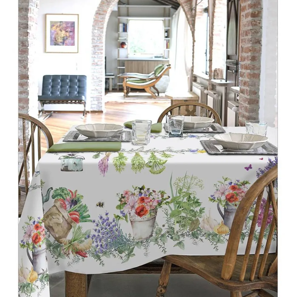 Tovaglia rettangolare cotone RANDI Provence floreale