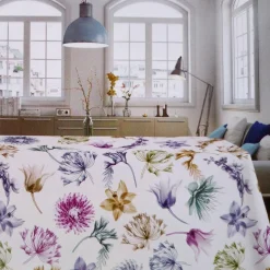 Tovaglia rettangolare 6/8 persone 150x230 cm TAG HOUSE - BELL floreale