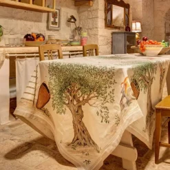 Tovaglia rettangolare 170x270 cm Tessitura Toscana DOP puro lino