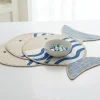 Tovaglietta Americana a Forma di Pesce Blue Wave | 33x48 cm