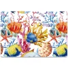 Tovaglietta Americana Antimacchia 30x45 Pesci e Coralli marini