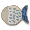 Tovaglietta Americana per Bambini Pesce Azzurro | 100% cotone