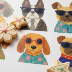 Tovaglietta Colazione antimacchia e impermeabile - Dog Sunglasses