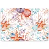 Tovaglietta in Plastica Sempre Pulita 30x45 Conchiglie e Stelle marine