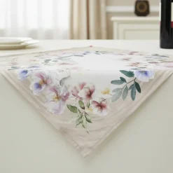 Tovaglietta quadrata centrotavola Randi 100x100 Bouquet Floreale
