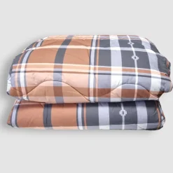 Trapunta invernale in cotone matrimoniale Jasper scozzese tartan