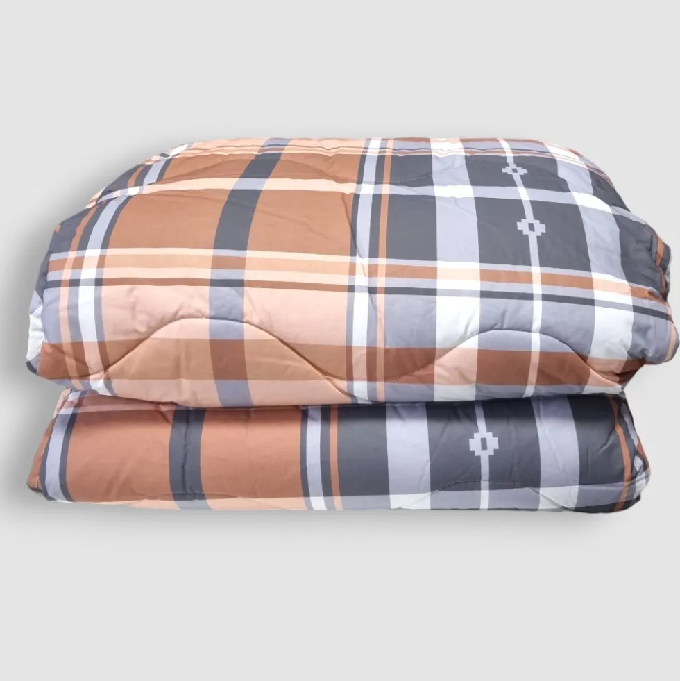 Trapunta invernale in cotone matrimoniale Jasper scozzese tartan