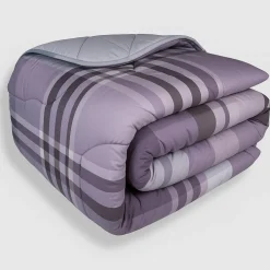 Trapunta invernale in cotone matrimoniale Igloo scozzese tartan