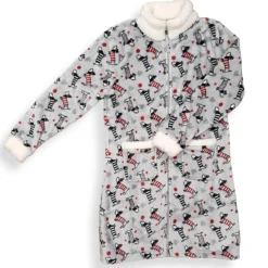Vestaglia con zip in pile Super Soft Buffy cagnolini mano morbida